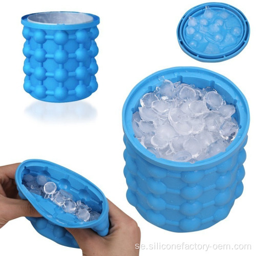 Silikon Ice Bucket Mold Silicone Ice Tube Drink